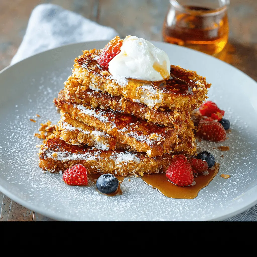 Cornflake Crusted French Toast: The Best Indulgent Breakfast Delight