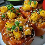 Cozy Pineapple Teriyaki Peppers – Sweet & Savory Stuffed Dinner
