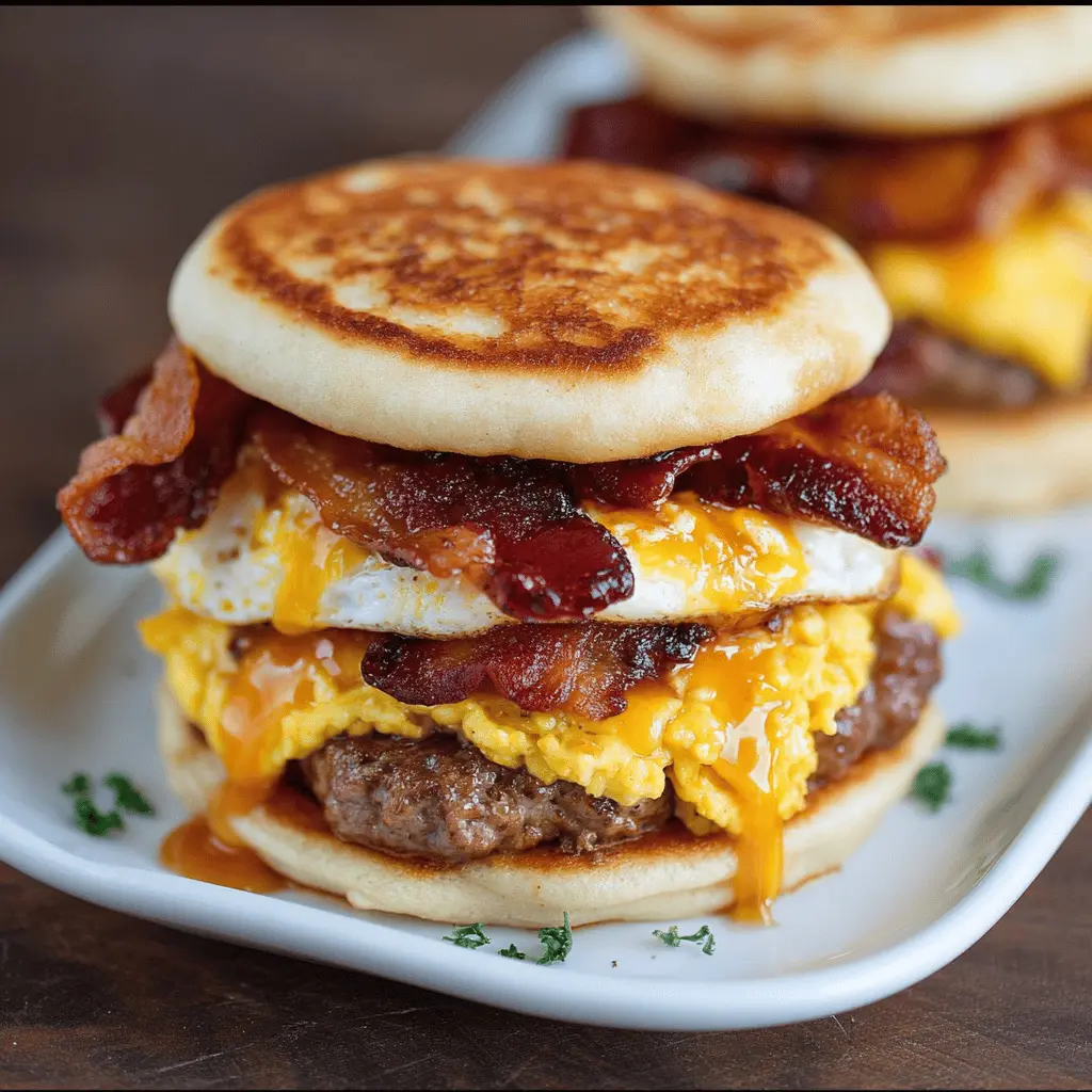 Easy Homemade McGriddle Breakfast Sandwiches for a Delicious Morning