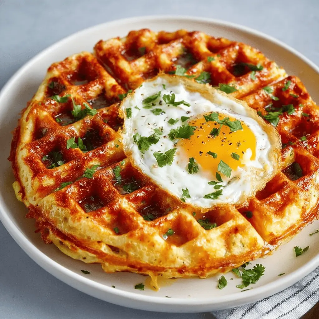 Egg and Cheese Chaffles: Easy and Delicious Breakfast Delight