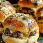 Garlic Parmesan Cheeseburger Bombs