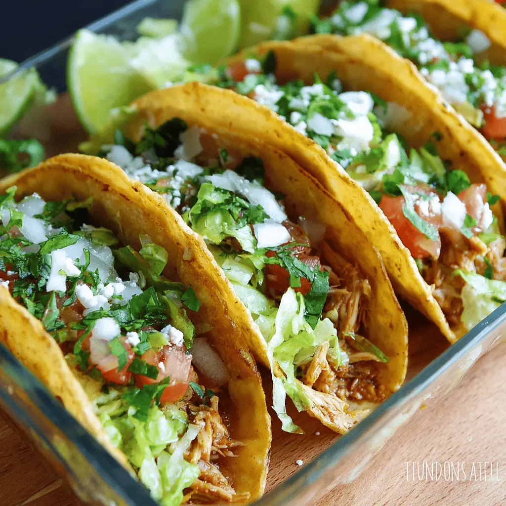 Rotisserie Chicken Tacos: Easy and Flavorful Weeknight Delight