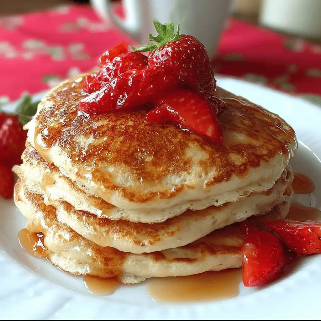 Strawberry Pancakes: Easy and Indulgent Breakfast Delight