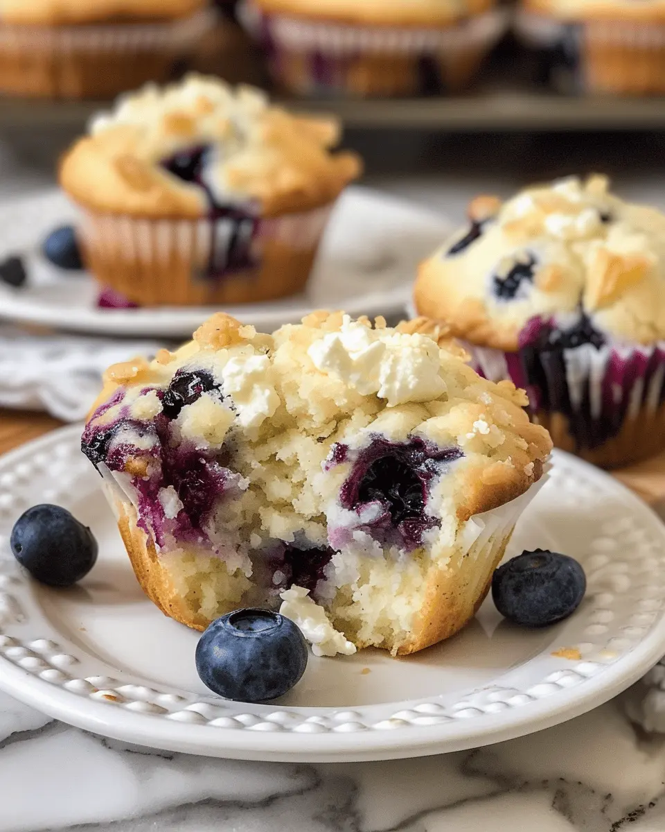 Amazing Blueberry Cream Cheese Muffins for Your Cozy Mornings