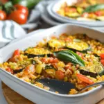 Best Tomato, Zucchini and Rice Casserole