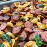 Blackstone Grilled Kielbasa, Tortellini