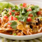 CROCKPOT CHICKEN ENCHILADA CASSEROLE