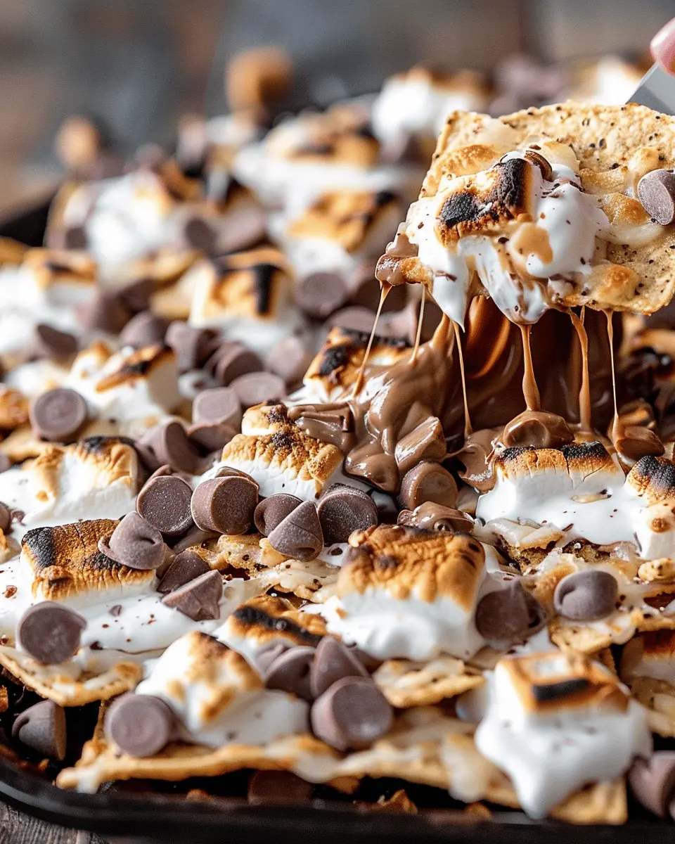 Campfire S’mores Nachos: The Indulgent Dessert You’ll Love