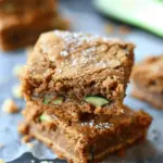 Chewy Butterscotch Zucchini Blondies