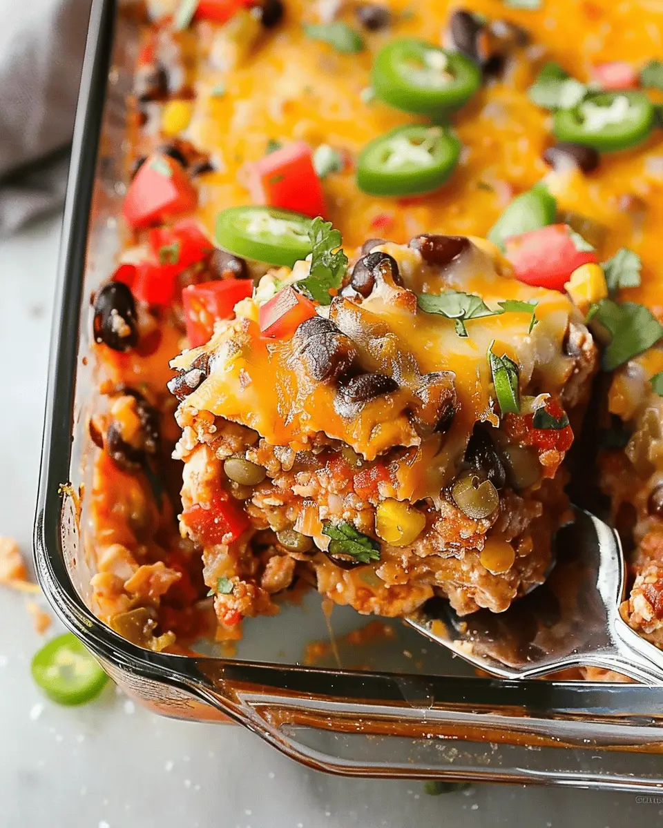 Chicken Taco Casserole Recipe: Easy, Comforting Taco Night Delight