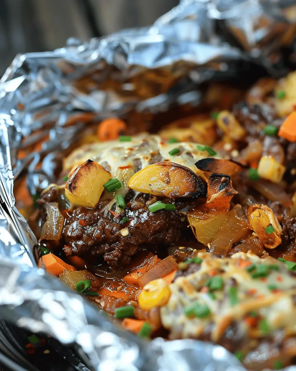 Easy Hobo Foil Packets: Tender Turkey Bacon & Chicken Ham Delight