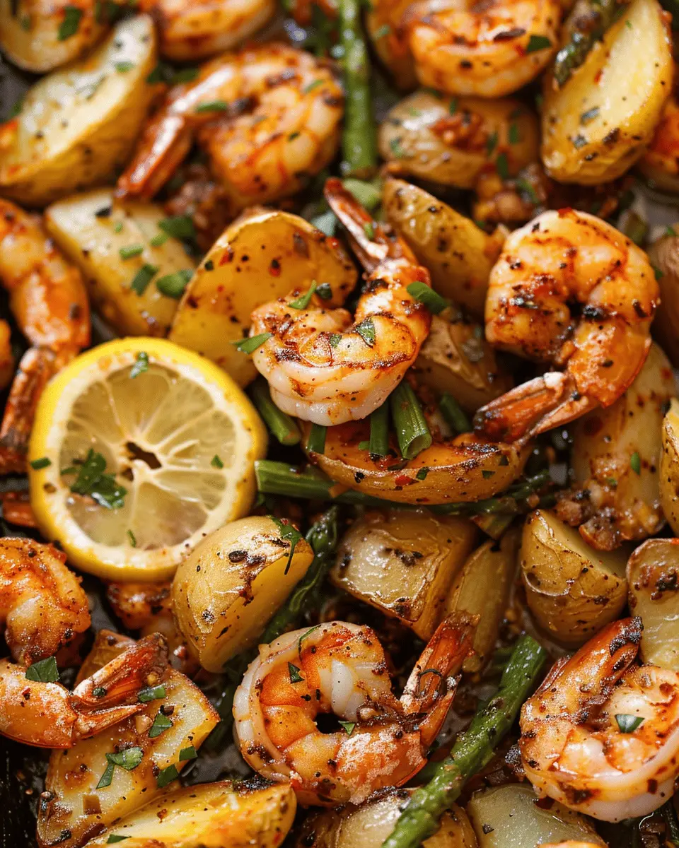 Garlic Shrimp Potatoes – Golden, Garlicky & Irresistibly Delicious!