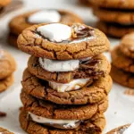 Gingerbread S'mores Cookies