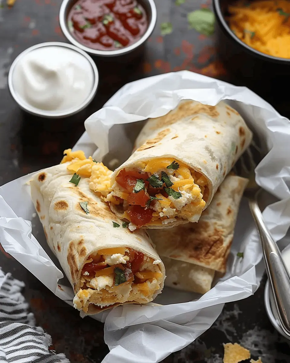 Make-Ahead Breakfast Burritos: Easy Recipes with Turkey Bacon & Chicken Ham