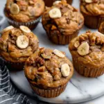 Peanut Butter Banana Muffins
