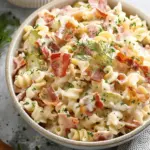 Pickle Pasta Bacon Salad – Creamy, Tangy & Packed with Crunchy Flavor!