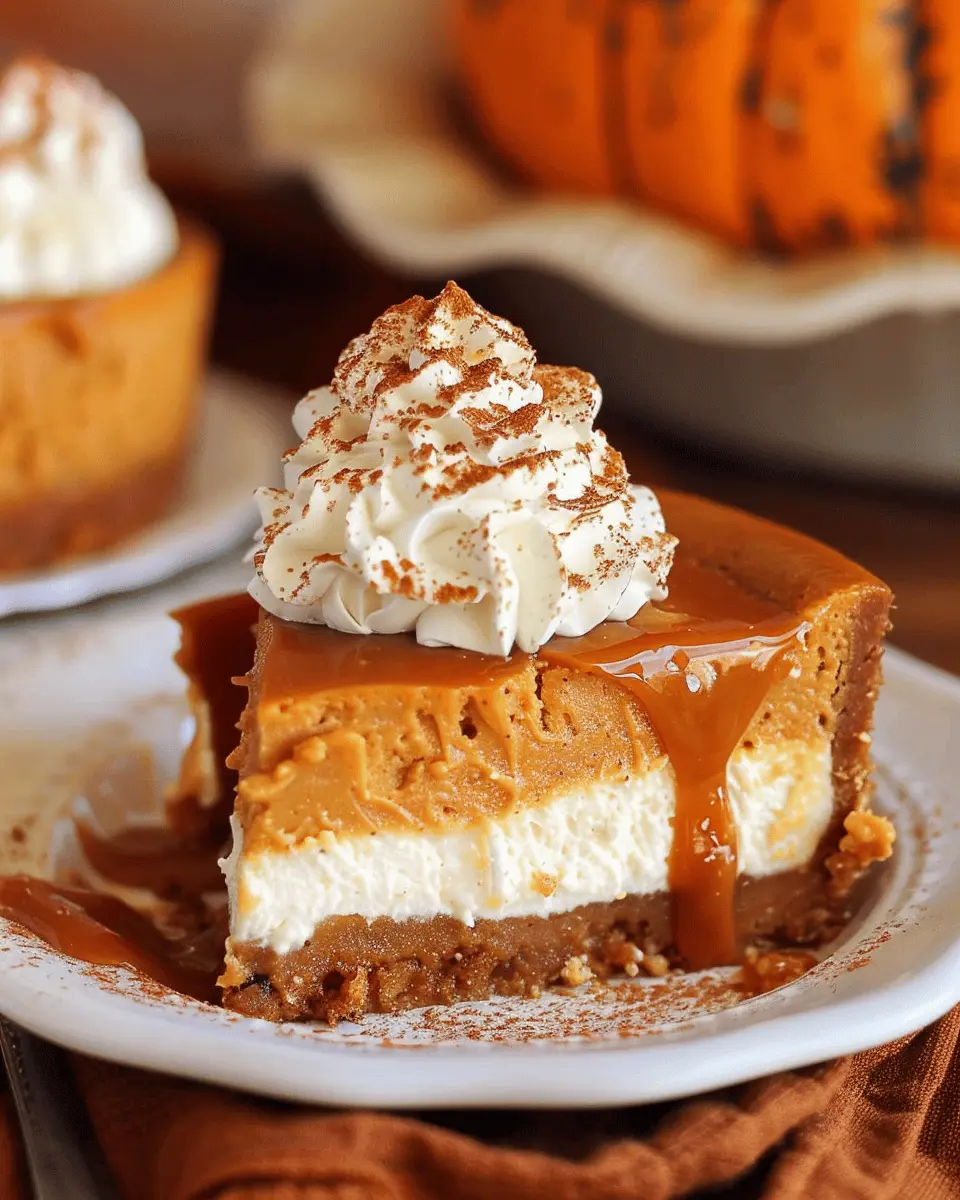 Pumpkin Caramel Cheesecake Bliss: An Indulgent Fall Delight