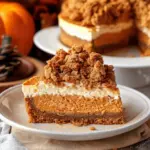 Pumpkin Streusel Cheesecake