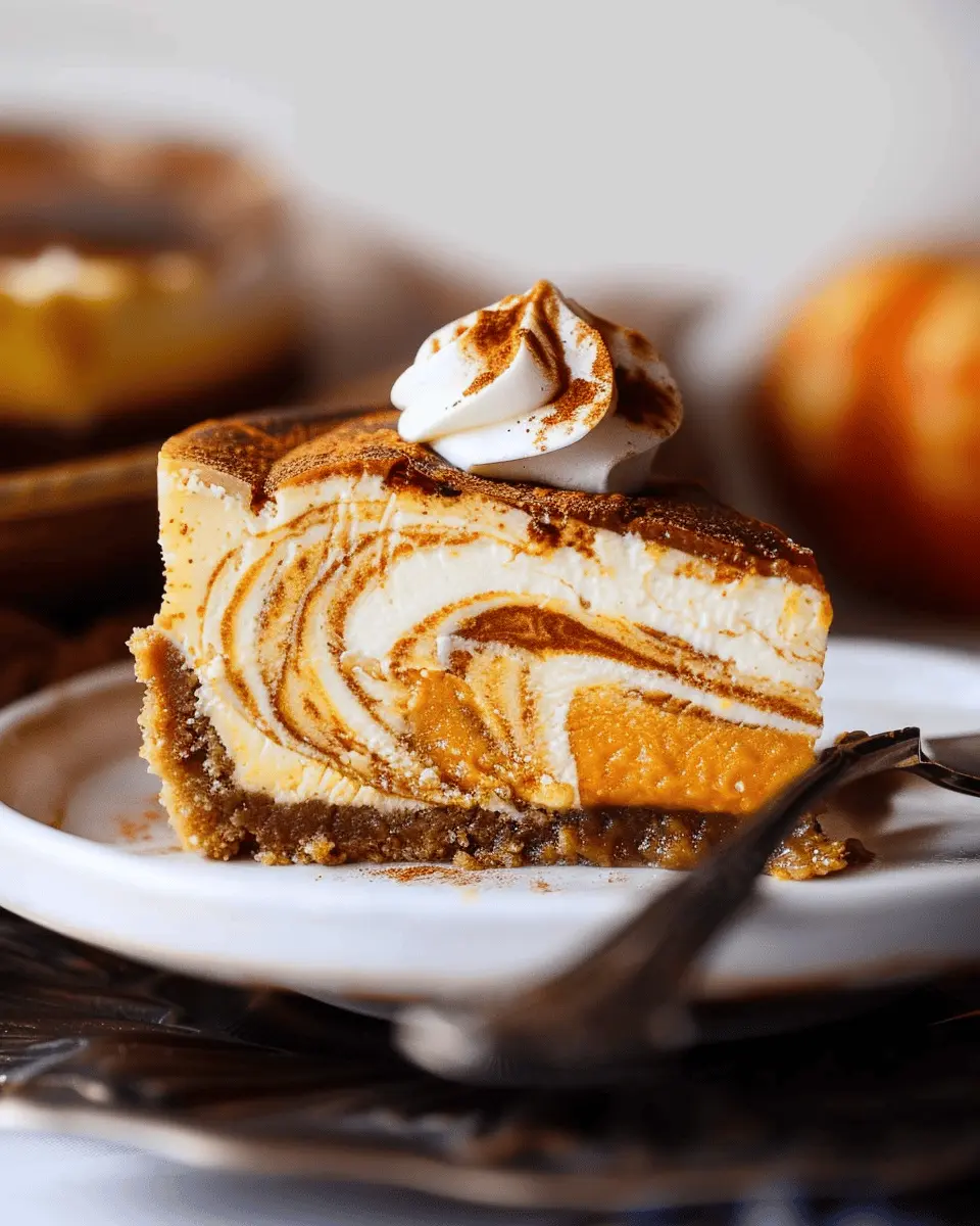 Pumpkin Swirl Cheesecake Recipe: The Best Fall Dessert Delight