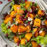 Roasted Butternut Squash and Pomegranate Salad