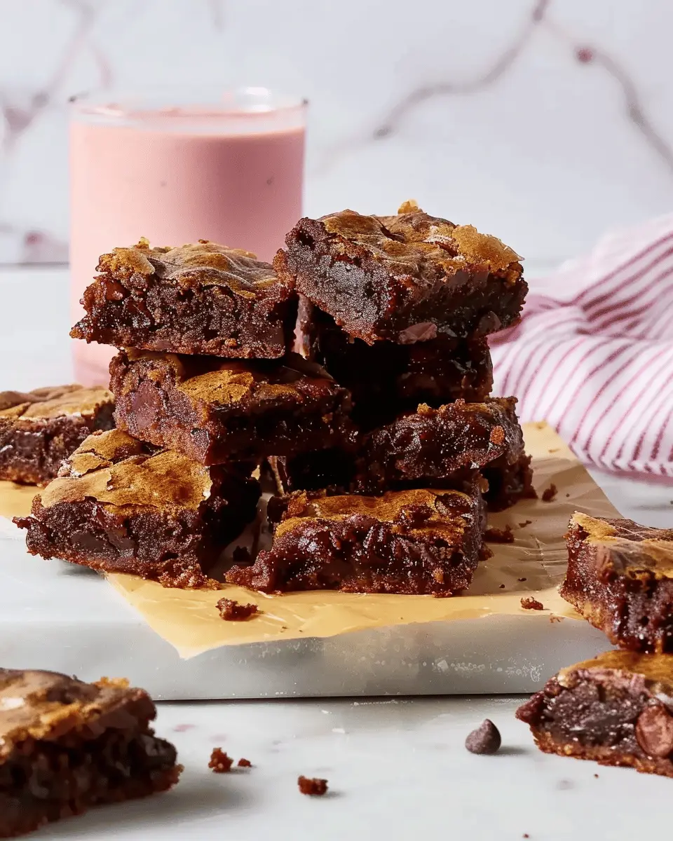 Unbelievably Fudgy & Chewy Brookies: The Best Vegan Delight
