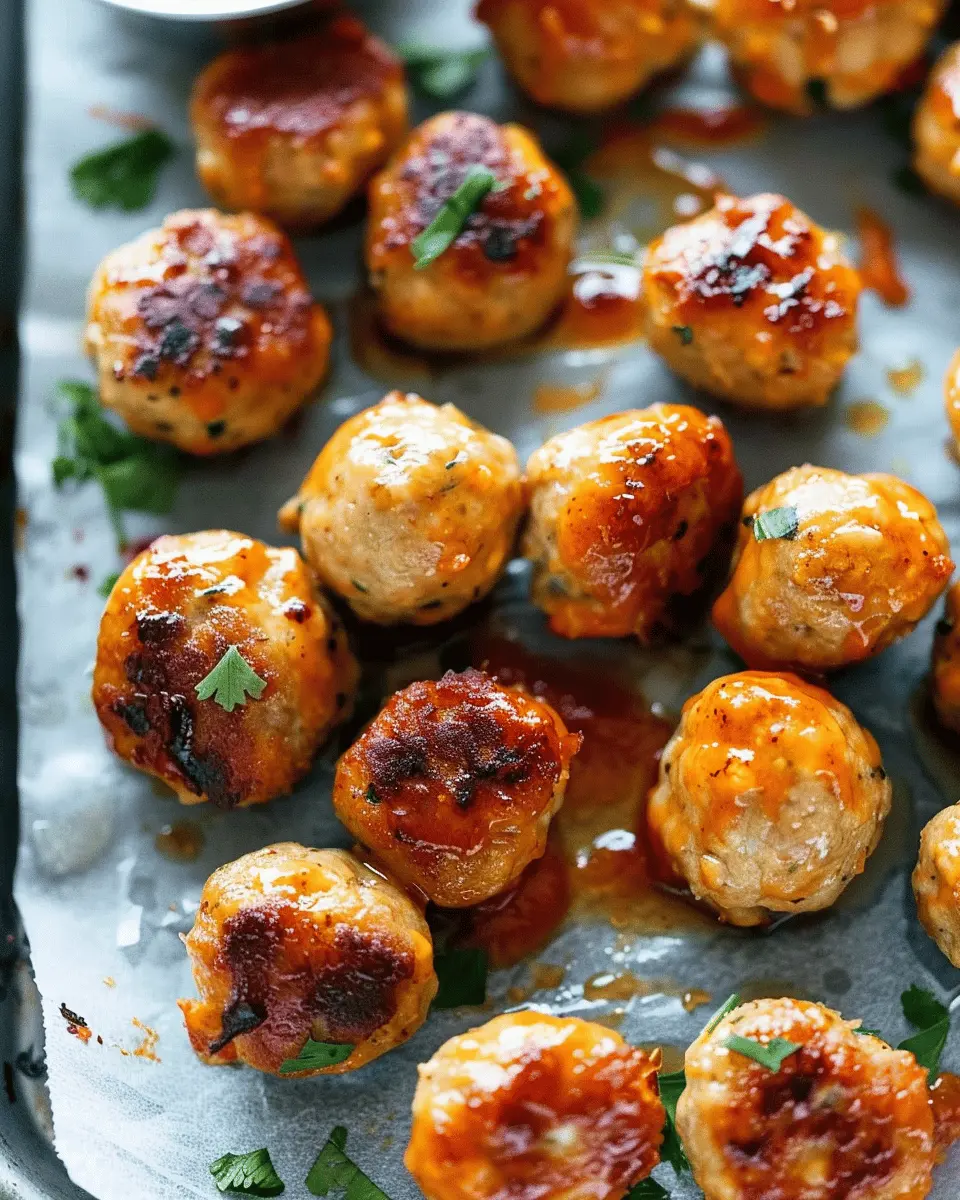 Baked Chicken Meatballs: Easy, Juicy Perfection for Any Meal