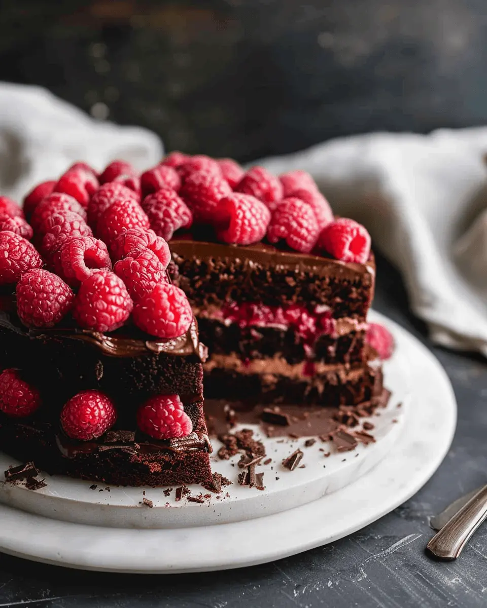 Chocolate Raspberry Cake: A Decadent Delight for Cake Lovers