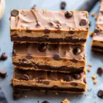 Healthy No Bake Cookie Dough Bars (Gluten-Free, Vegan)