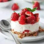 No-Bake Cheesecake for One (Low-Calorie + Low-Sugar!)