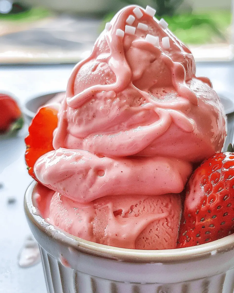 Easy Strawberry Dole Whip: A Quick Tropical Treat Your Family Will Love