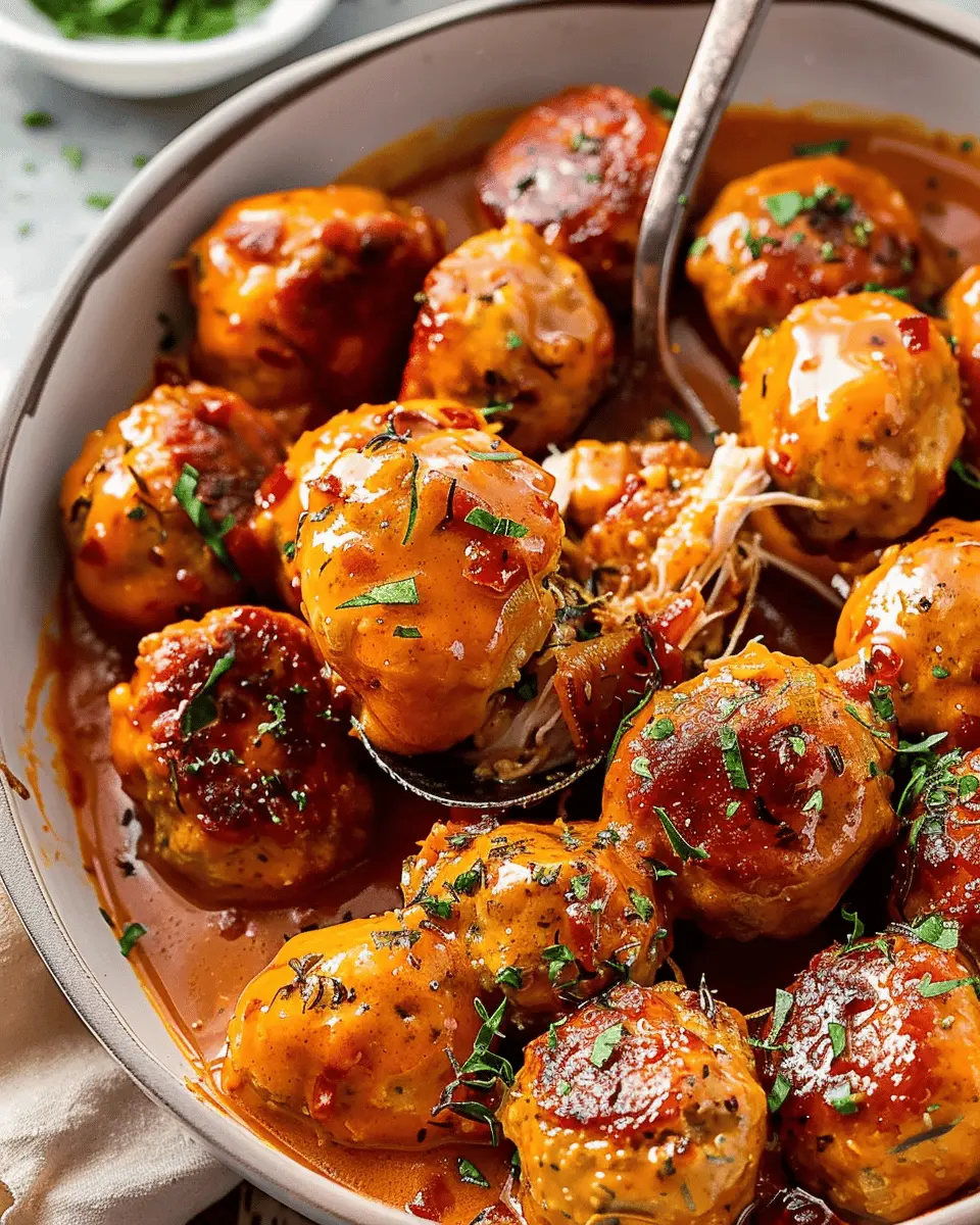 Marry Me Chicken Meatballs: Irresistibly Juicy Dinner Delight