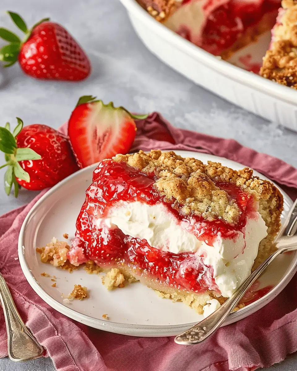 Strawberry Cheesecake Dump Cake: Quick and Delicious Indulgence