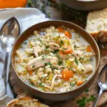 Crockpot Chicken and Rice Soup