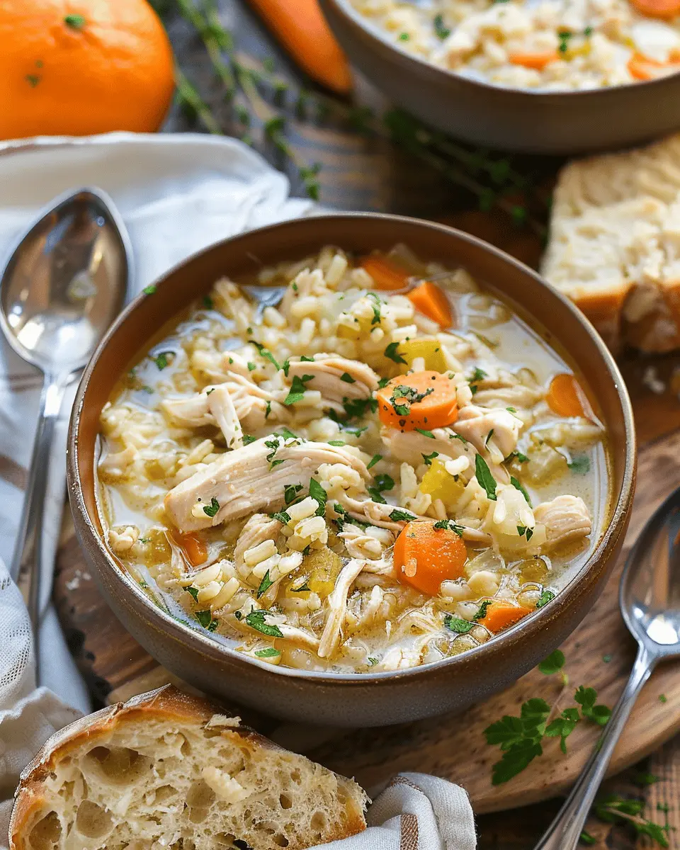 Crockpot Chicken and Rice Soup: The Easy Comfort Food You’ll Love