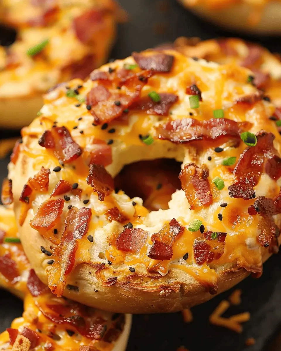 Creamy Bacon Cheddar Bagels: A Indulgent Twist to Breakfast