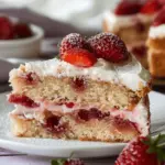 French Strawberry Cake
