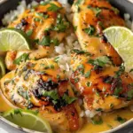 Coconut Lime Chicken – A Tropical Favorite in Summer Crockpot Chicken Recipes