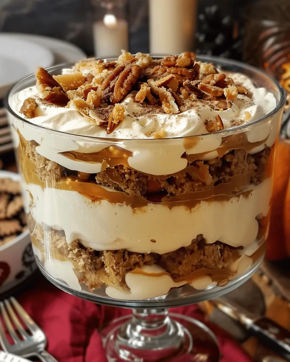 Pumpkin Spice Cream Trifle