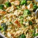 Cheesy Chicken Broccoli Orzo: Comfort Food in Every Bite!