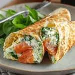 Smoked Salmon & Cottage Cheese Wrap (30g Protein)