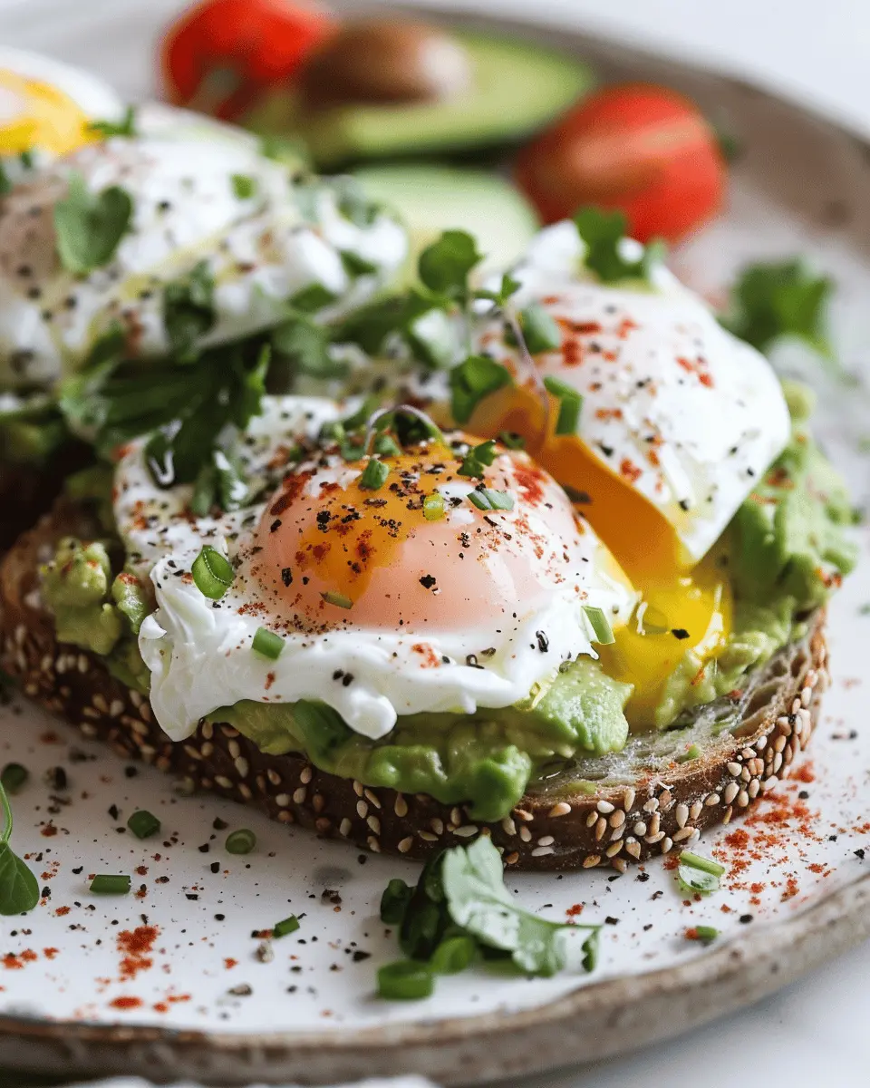 Avocado Toast with Poached Egg