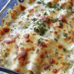 Creamy White Chicken enchiladas Casserole