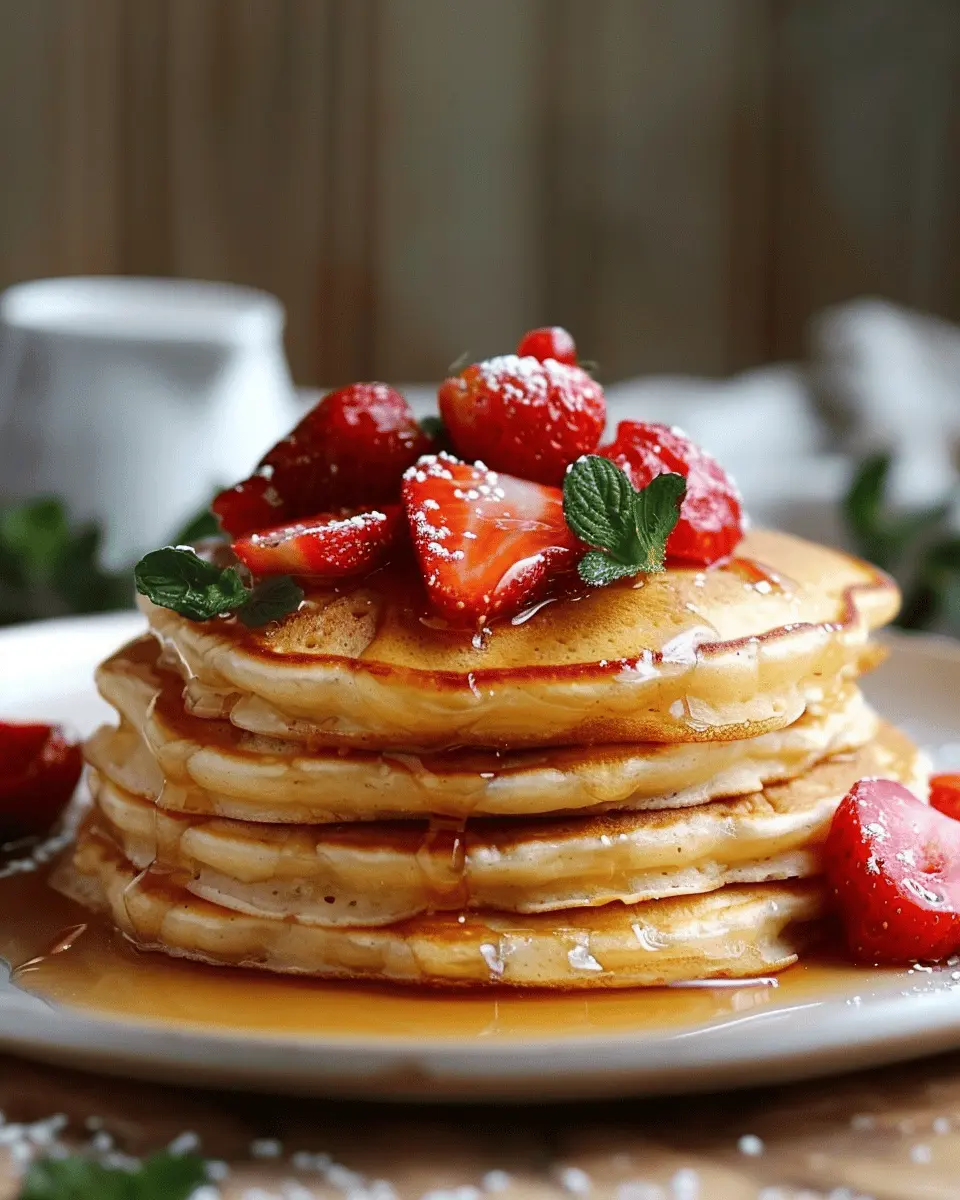 Greek Yogurt Pancakes