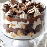 Chocolate Peanut Butter Cup Trifle