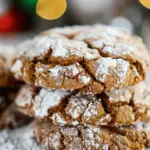 Gingerbread Crinkle Cookies