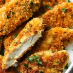Crispy Oven Baked Chicken Cutlets Recipe