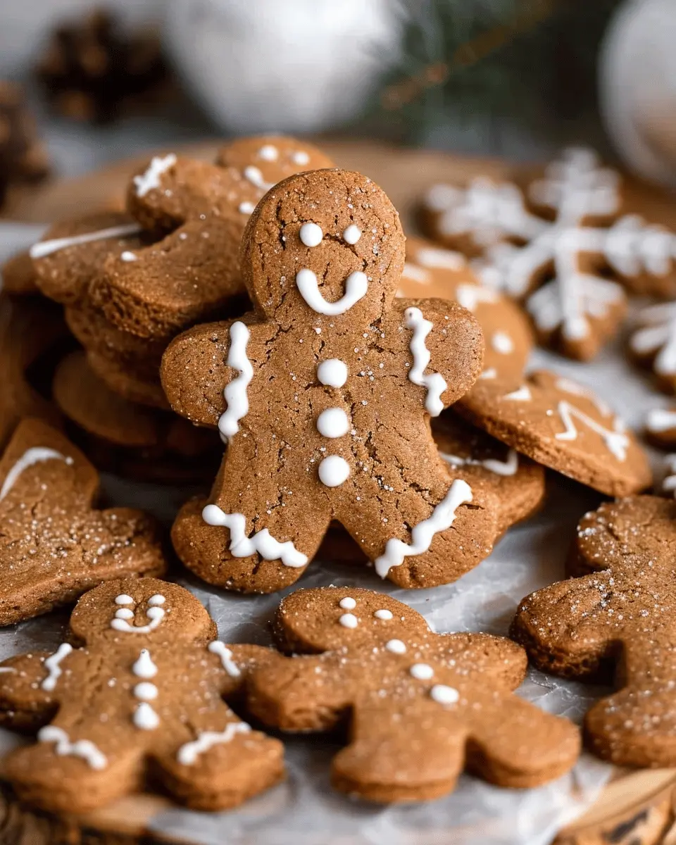 Soft Batch Gingerbread Cookies