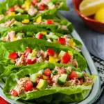 Low Carb Tuna Salad Lettuce Wraps