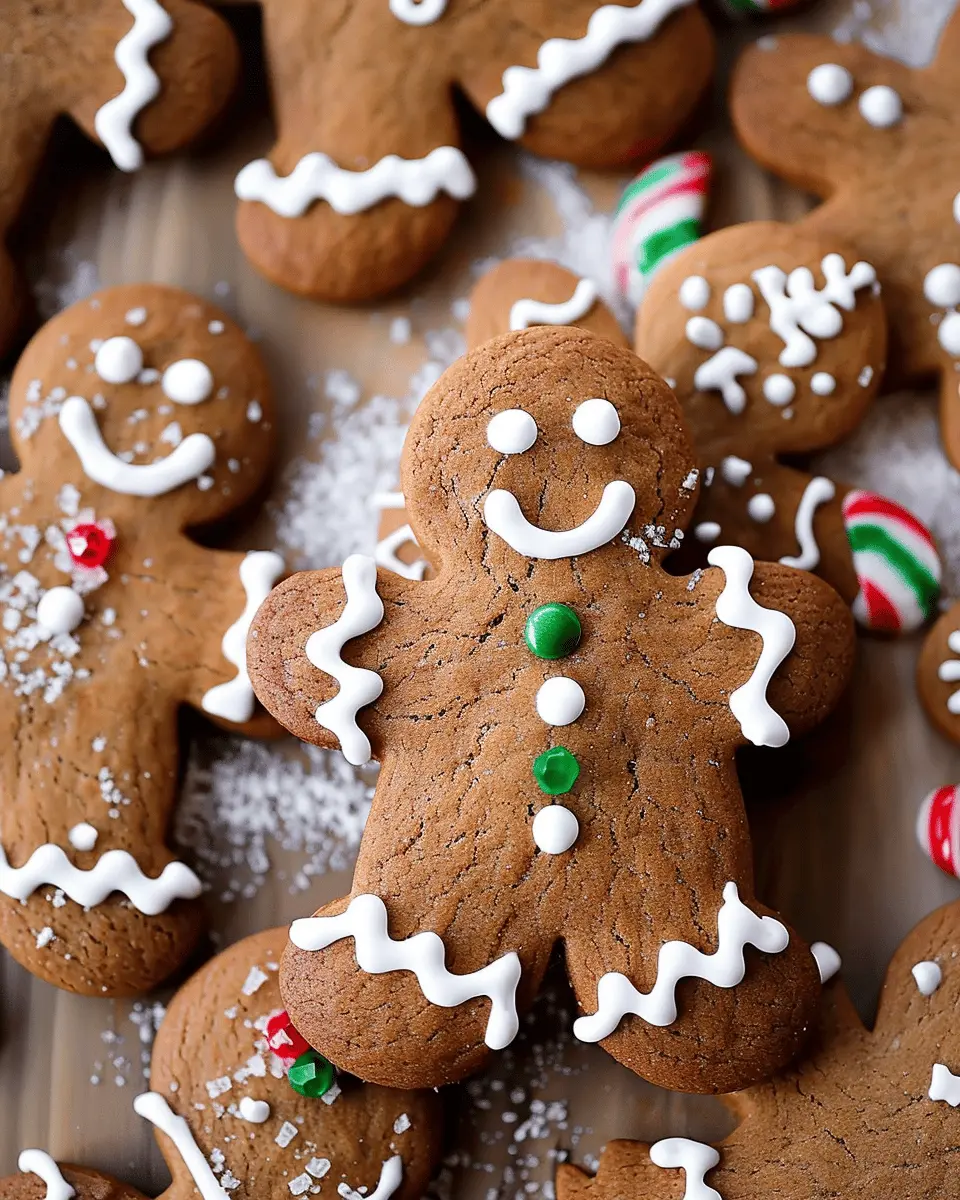 Gingerbread Man Cookies: Easy Recipe for Festive Fun at Home