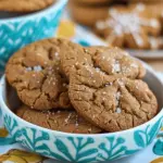 Soft & Chewy Gingerbread Cookies